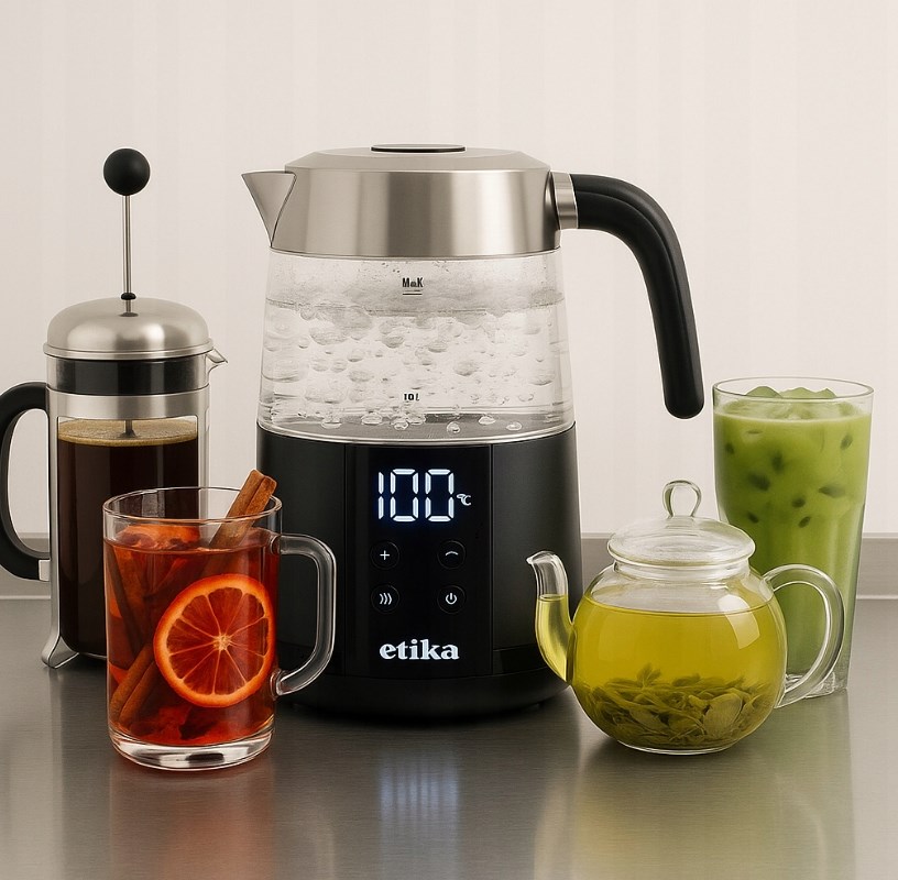 Czajnik elektryczny szklany Etika ET09/C 1,7 l 2200 W